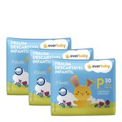 Kit-Fralda-Ever-Baby-P-3-Pacotes-com-30-Unidades
