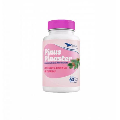 Pinus Pinaster - 60 Cápsulas- Global Suplementos Sem Sabor