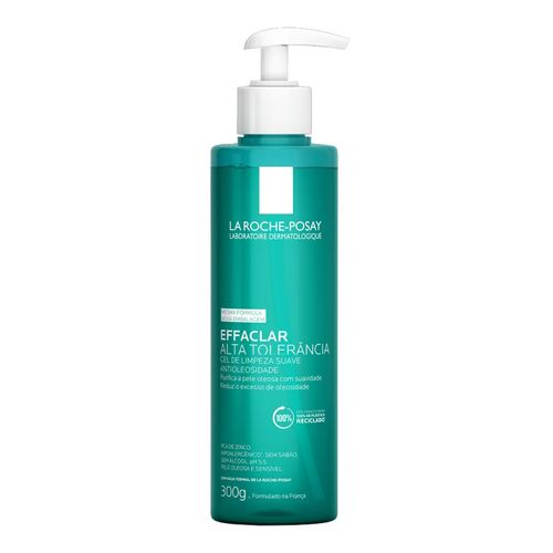 Gel De Limpeza Facial La Roche-Posay Effaclar Peles Oleosas E Sensíveis 300G