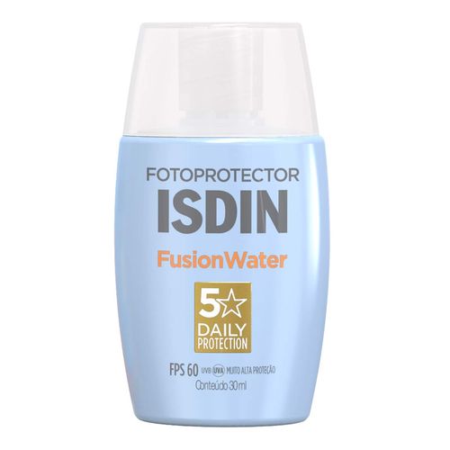 748943---Protetor-Solar-Facial-ISDIN-FPS-60-Fusion-Water-5-Stars-Sem-Cor-30ml- 748943---Protetor-Solar-Facial-ISDIN-FPS-60-Fusion-Water-5-Stars-Sem-Cor-30ml-