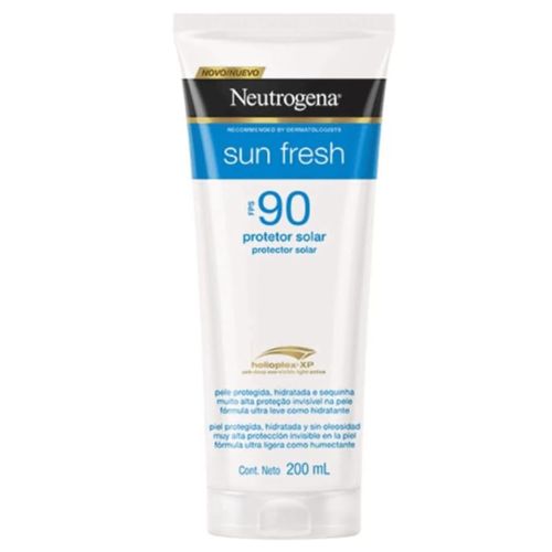 Protetor Solar Nutrogena Sun Fresh FPS90 200ml