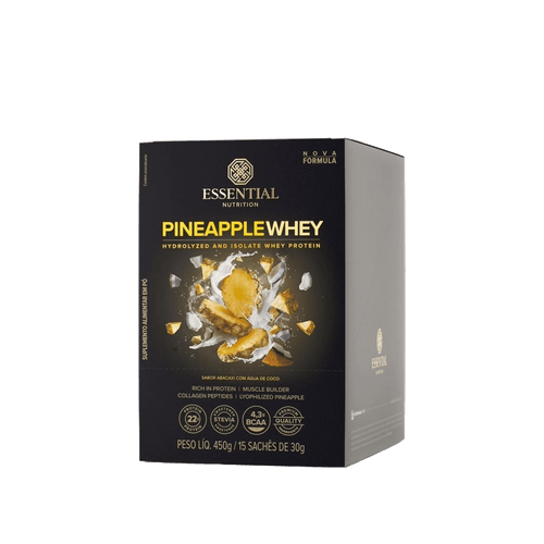 Pineapple Whey 30g Essential Nutrition 15 Sachês