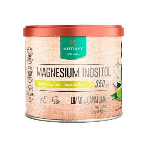 Magnésio Inositol Limão e Capim Limão 300g