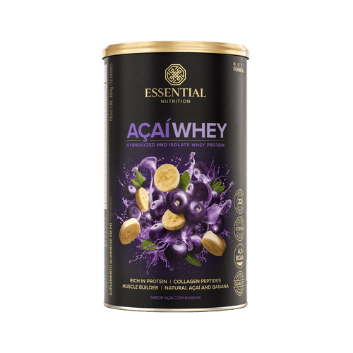 Açaí Whey Essential Nutrition 360g