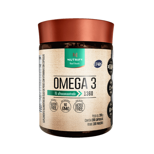 Ômega 3 TG Ultraconcentrado Nutrify 200 Cápsulas Ômega 3 TG Ultraconcentrado Nutrify 200 Cápsulas