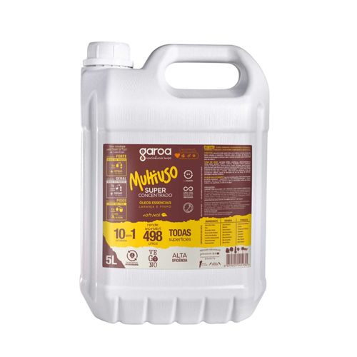 Multiuso Super Concentrado Biodegradável Garoa 5L Multiuso Super Concentrado Biodegradável Garoa 5L
