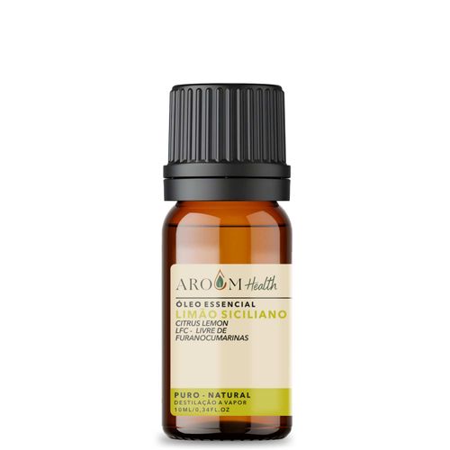 Óleo Essencial Limão Siciliano LFC - 10 ML Aroom Health Óleo Essencial Limão Siciliano LFC - 10 ML Aroom Health