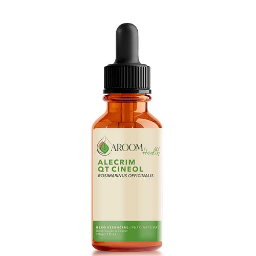 Óleo essencial puro de Alecrim QT Cineol - 30 ml