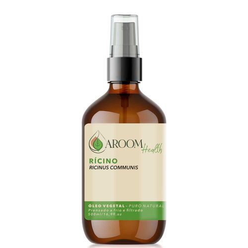 Óleo Vegetal de Rícino 100% Puro Natural – 500 ml