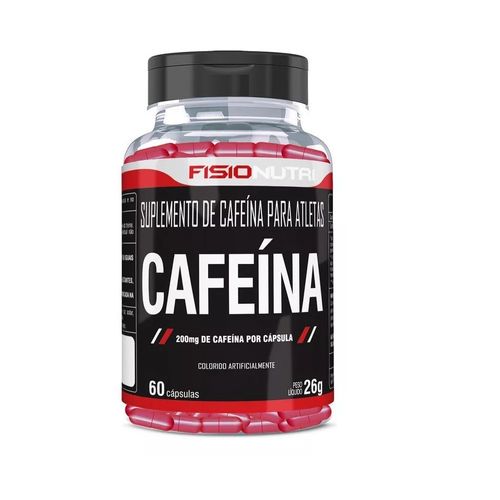 CAFEINA 200MG 60CPS FISIONUTRI