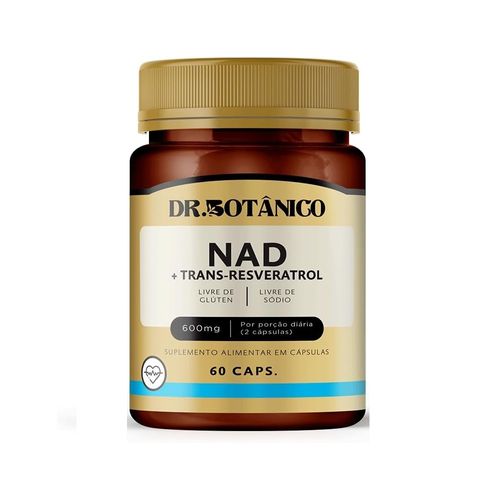 NAD + TRANS RESVERATROL 600MG 60CAPS DR. BOTANICO