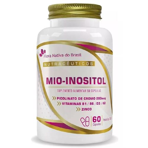 MIO INOSITOL + ASSOCIACOES 60CPS FLORA NATIVA