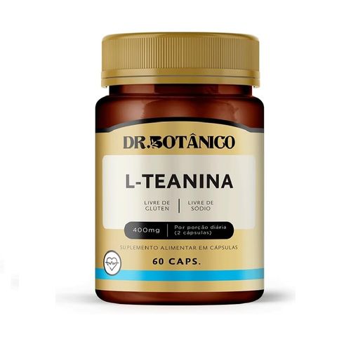 L TEANINA 400MG 60CAPS DR. BOTANICO