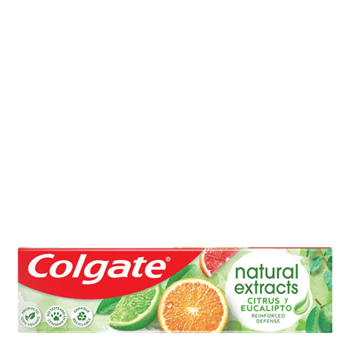 Kit Pasta de Dente Colgate Natural Extracts Reinforced Defense Citrus e Eucalipto 90g 4 Unidades