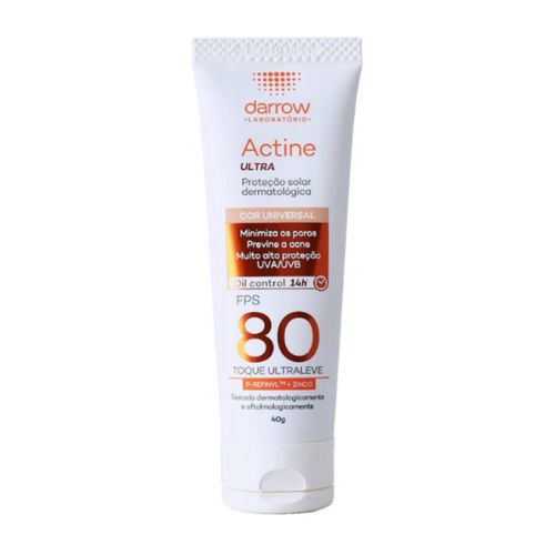 Protetor Solar Darrow Actine Ultra FPS80 40g