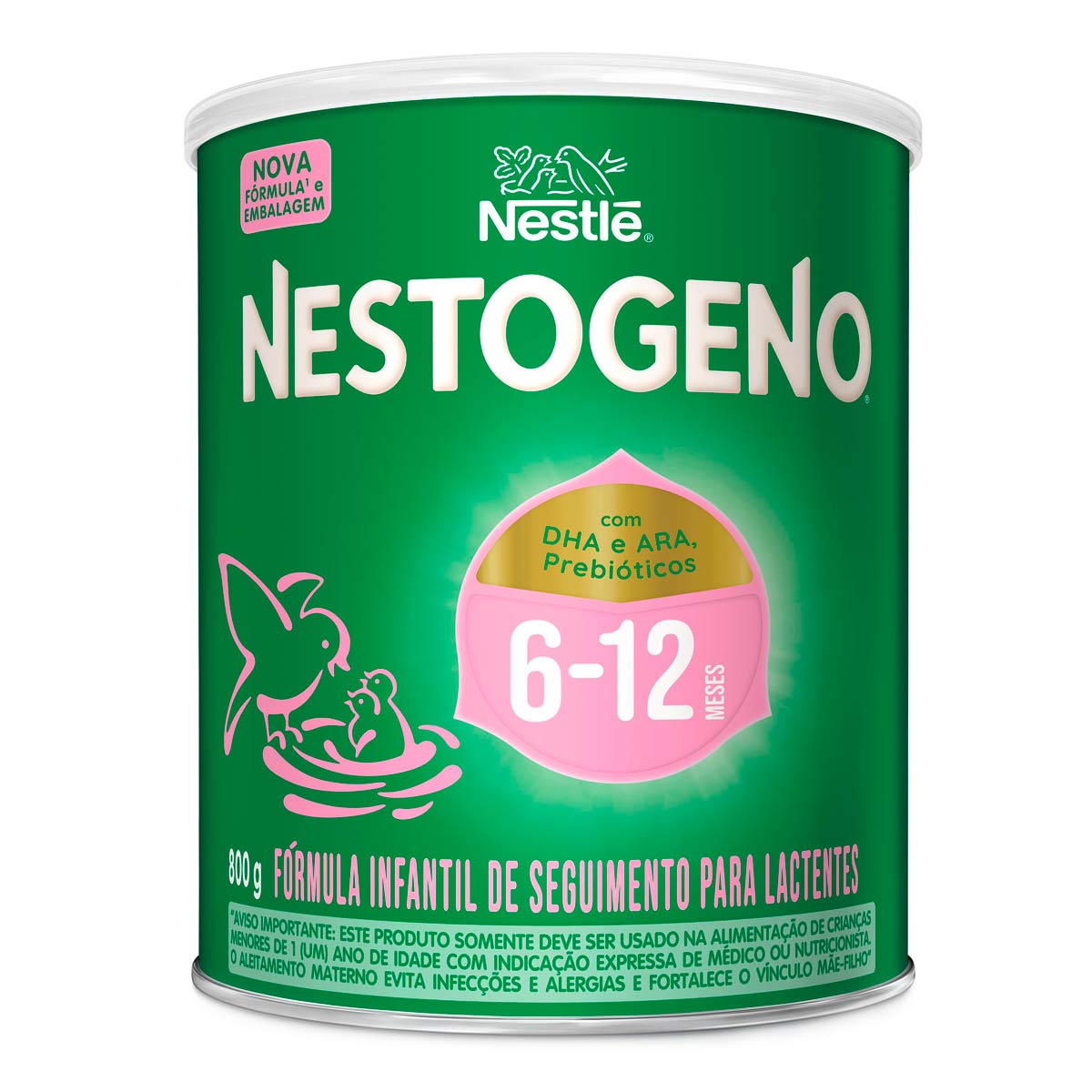 Fórmula Infantil Nestogeno 6 a 12 meses 800g