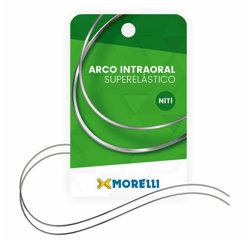 Arco Intraoral Curva Reversa Spee SE M. NiTi Red. Morelli 018 Arco Intraoral Curva Reversa Spee SE M. NiTi Red. Morelli 018