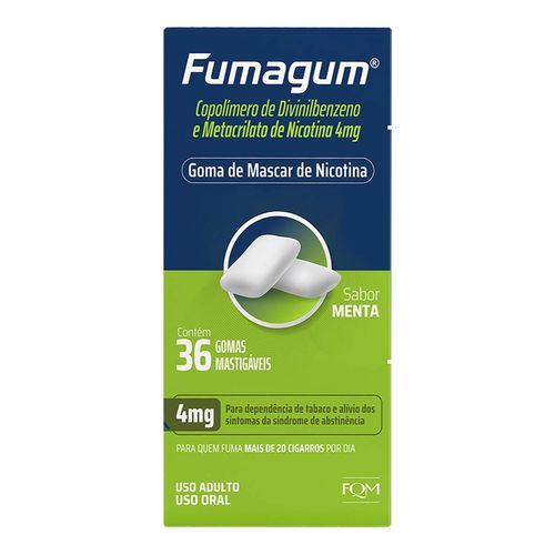 887870---Fumagum-4mg-Menta-36-Gomas-Mastigaveis- 887870---Fumagum-4mg-Menta-36-Gomas-Mastigaveis-