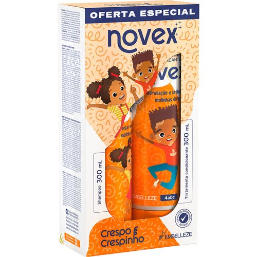Shampoo e Condicionador Novex Crespo e Crespinho KIT