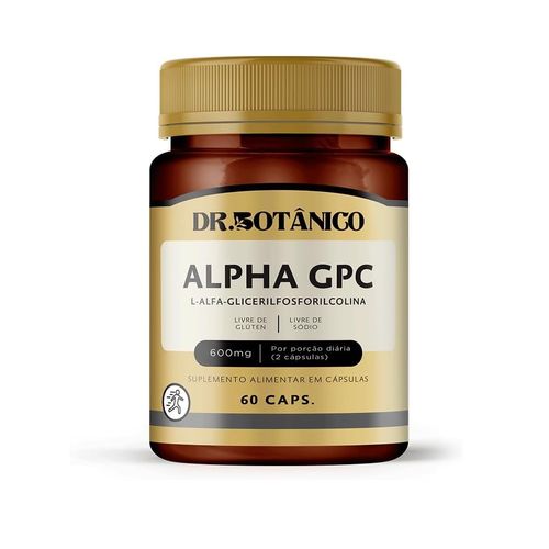 ALPHA GPC 600MG 60CAPS DR. BOTANICO