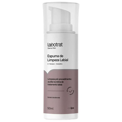 Espuma De Limpeza Labial Dermoskin 50Ml Labotrat