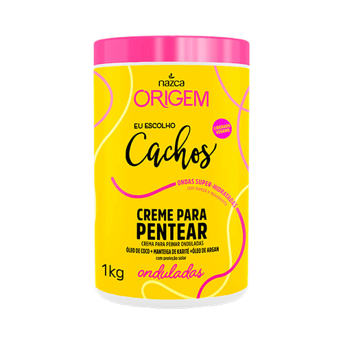Origem Creme Pentear Onduladas 1Kg