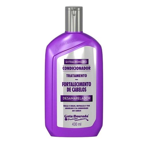 Gota Dourada Condicionador Fortal Desamarelador