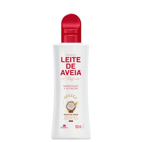 Davene Hidratante Leite Aveia Oleo Coco 180ml