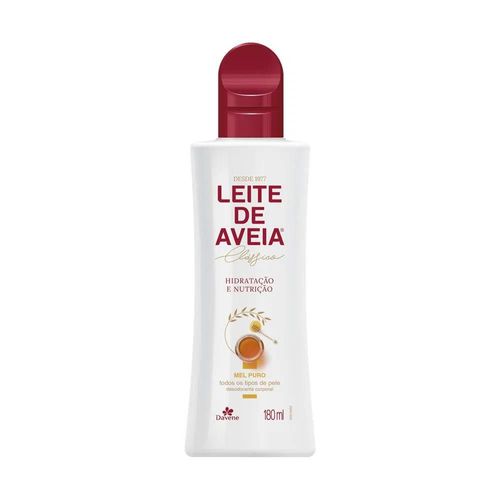Davene Hidratante Leite Aveia Mel Puro 180ml