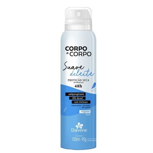 Davene Desodorante Aerosol Ant Suave De Leite