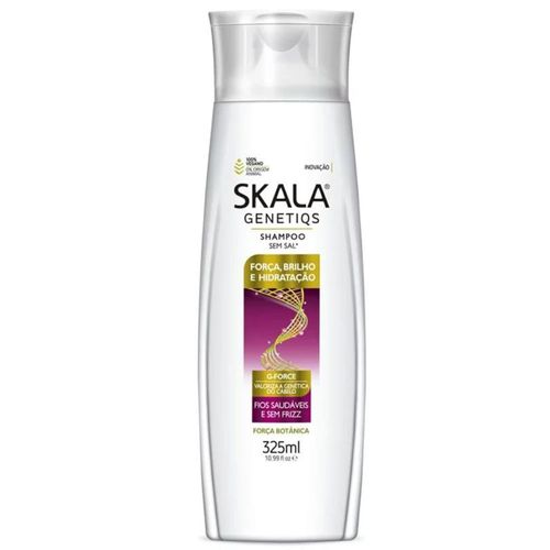 Shampoo Skala 325ml Genetiqs Forca E Brilho