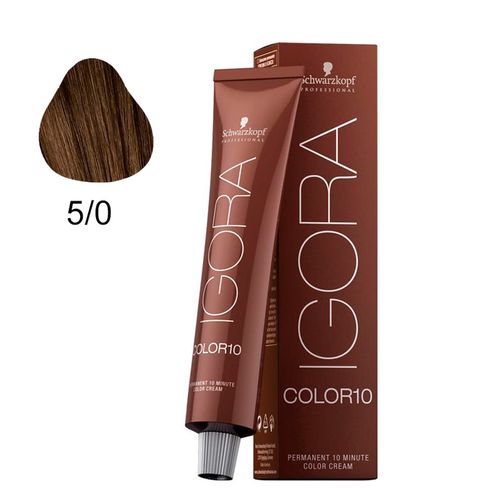 Tinta Capilar Schwarzkopf IG Color10 5-0 60ml Tinta Capilar Schwarzkopf IG Color10 5-0 60ml