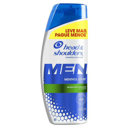 Shampoo Head&Should 650ml Menthol Sport