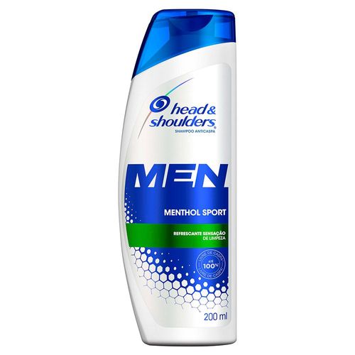 Shampoo Headeshoulders Menthol Sport Headeshoulders Simples 200ml