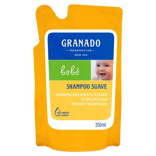Shampoo Infantil Granado Bebê Refil 250ml Tradicional