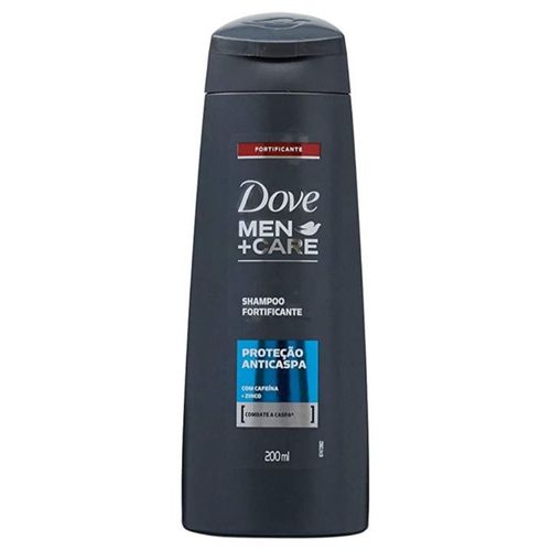 Shampoo Dove 200ml Men Força Proteção Anticaspa