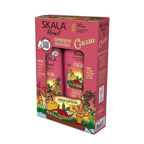 Shampoo + Condicionador Skala 325ml Cacau
