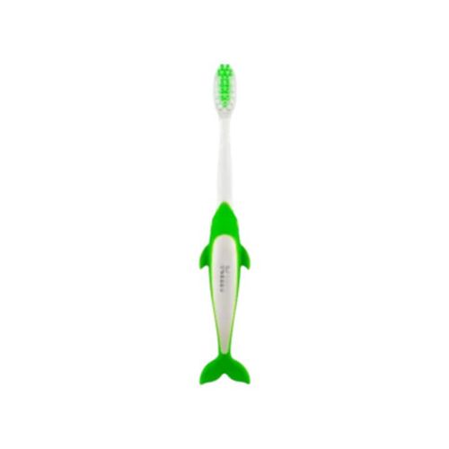 Escova De Dentes Klin Infantil Kids Dolphin 3 Anos