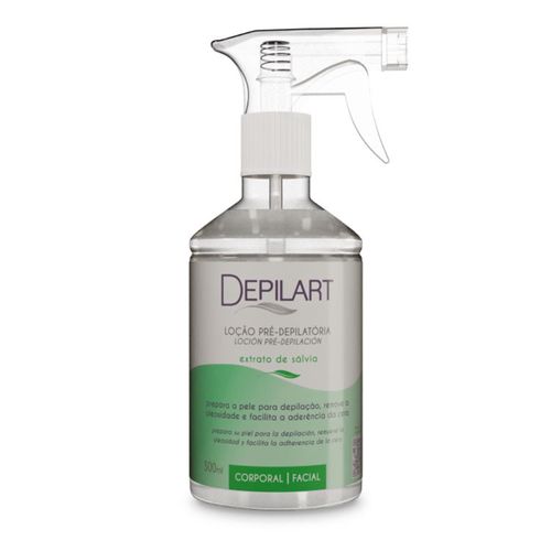 Loção Pre Depilatória Depilart 500ml Salvia