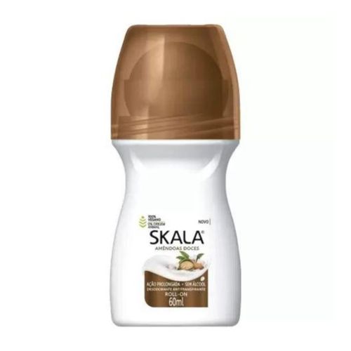 Desodorante Rollon Skala 60ml Amêndoas Doces