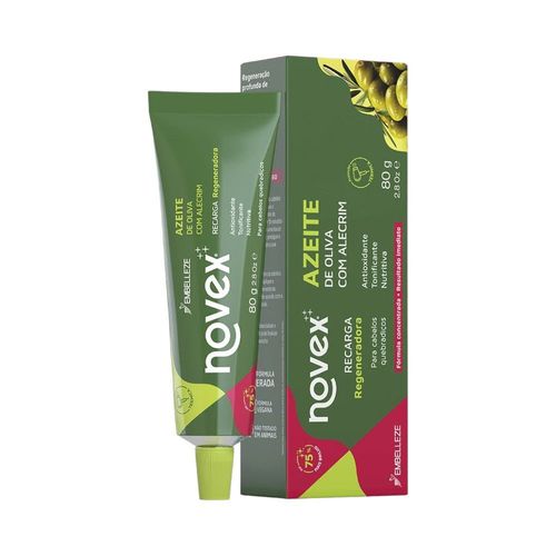 Creme Para Tratamento Novex 80g Recarga Regeneradora Azeite De Oliva