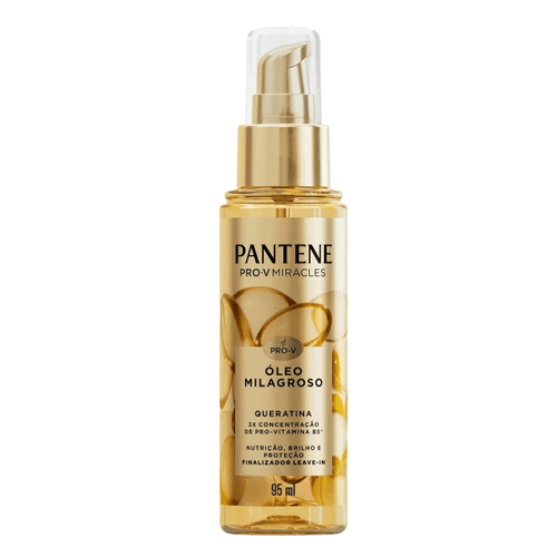 Óleo Capilar Pantene 95ml Queratina