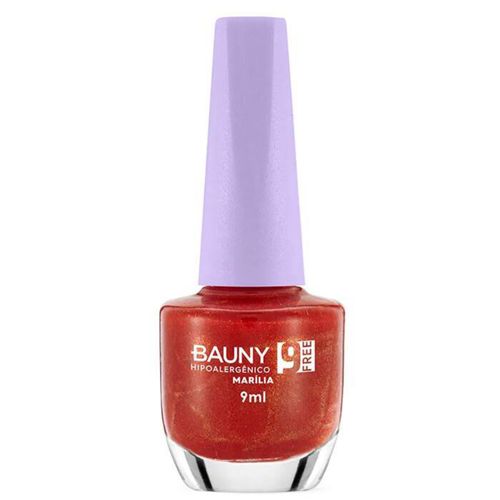 Bauny Esmalte Metalizado 9Free 9ml - Cor Marilia