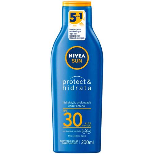 Nivea Sun Protetor Solar Protect & Hidrata Fps30 200ml