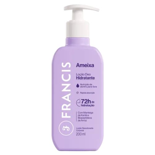 Hidratante Francis 200ml Lilás