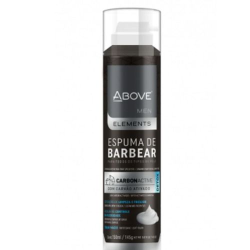 Espuma Barba Above 150ml Carvão Ativado