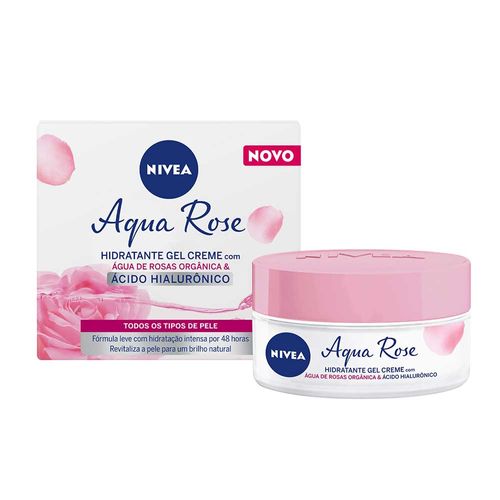 Hidratante Nivea 50ml Gel Creme Aqua Rose