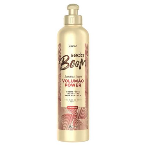 Creme Para Pentear Seda 350ml Boom Volumão Power
