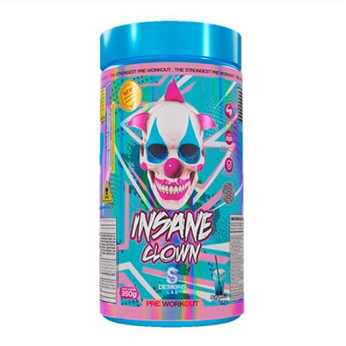 Pré-Treino Insane Clown 350g Blue Vanilla Demons Lab