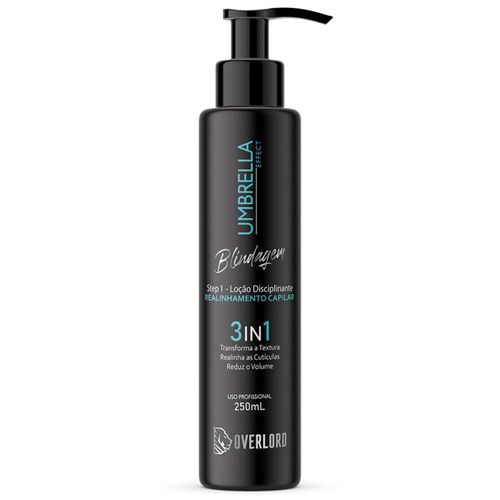 Blindagem Capilar Umbrella Effect 3in1 Loção Disciplinante 250mL Overlord Blindagem Capilar Umbrella Effect 3in1 Loção Disciplinante 250mL Overlord